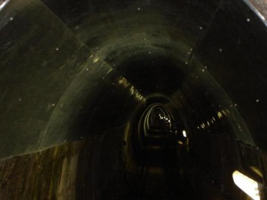 Salt mineshaft