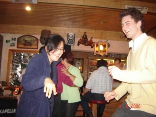 Kiki and Keith dancing