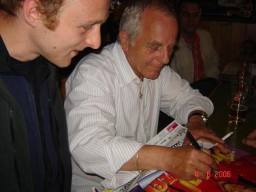 Getting autographs
