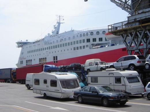 Departing from Venice for Patra