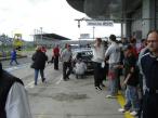 Pit lane at VLN