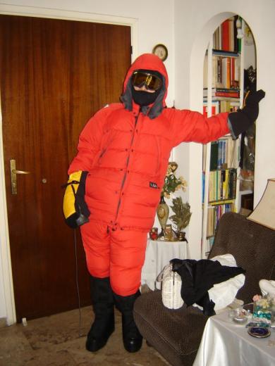 Dressed for 7500m