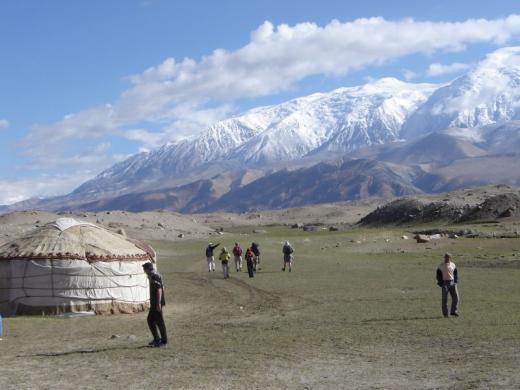 A yurt