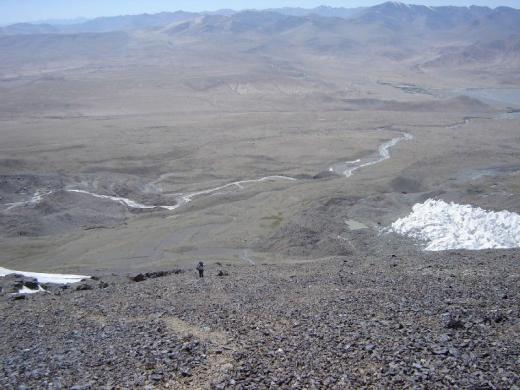 Base camp from near C1