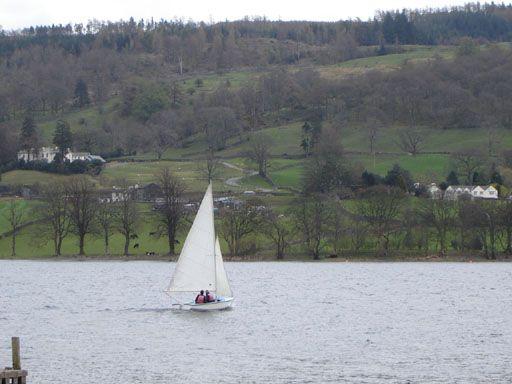 Sailors' first tack