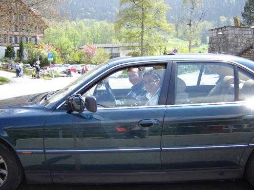 Man driving my car away