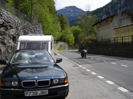 The top of the Brnig pass