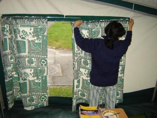 Caravan curtains
