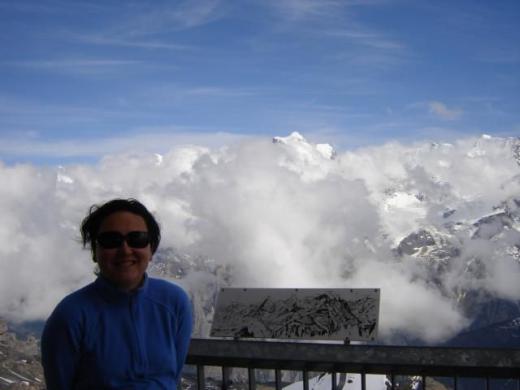 Kiki at Schilthorn restaurant