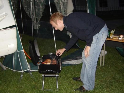Barbecue finally working